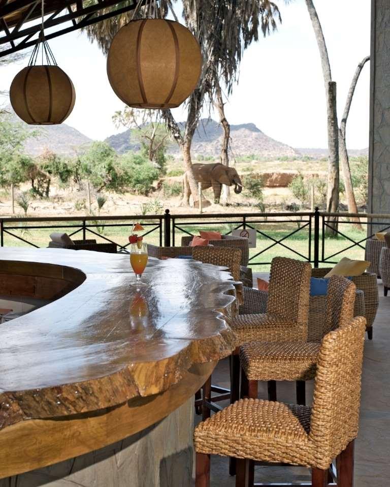 Ashnil Samburu Camp Hotel Restaurant photo