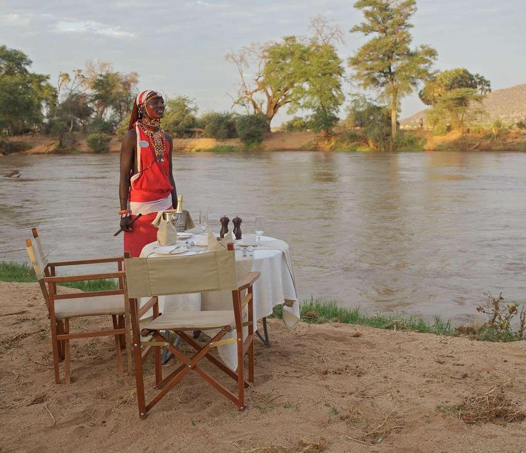 Ashnil Samburu Camp Hotel Restaurant photo