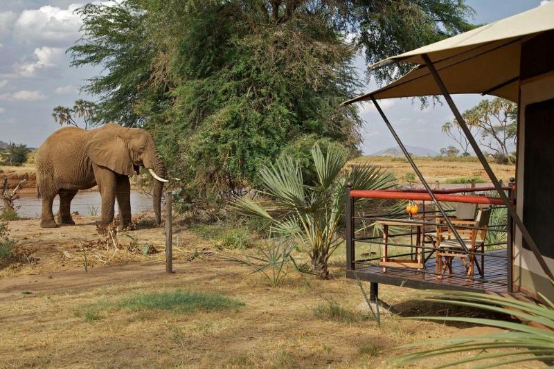 Ashnil Samburu Camp Hotel Exterior photo